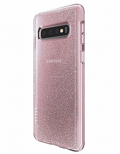  SKECH CASE SAMSUNG  S10 PLUS PINK SPARKAL 