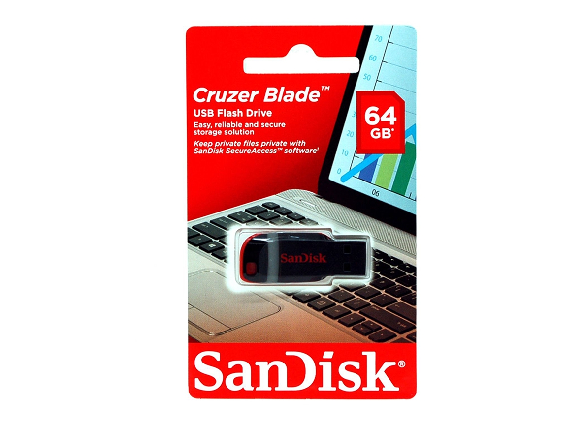 דיסק און קי SanDisk Cruzer Blade 64GB