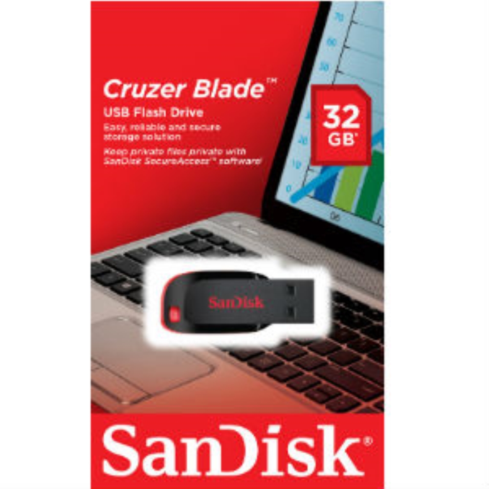 דיסק און קי SanDisk Cruzer Blade 32GB