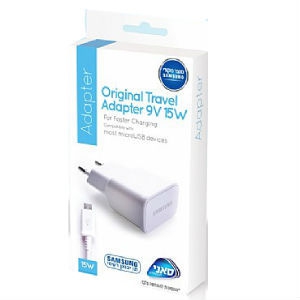 מטען מקורי מהיר Samsung Travel Adapter 9V 15W סמסונג