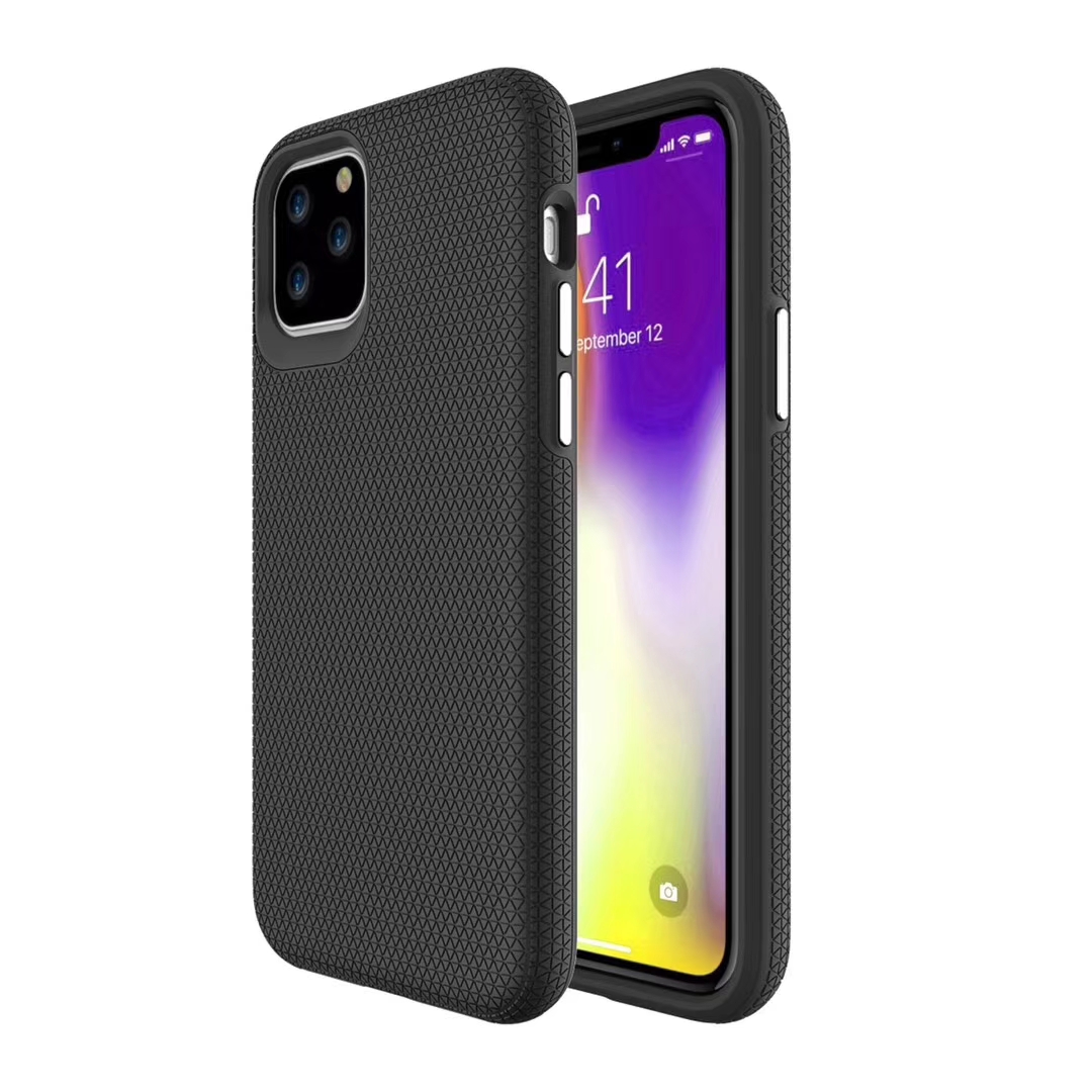 iPhone 7/8/x/11/11pro impact case black 